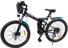 Lade das Bild in den Galerie-Viewer, MTB E-Mountainbike 26" Klapprad Elektrofahrrad, Alu 250W 10,4Ah 36V 21Gang Myatu
