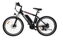 Lade das Bild in den Galerie-Viewer, MYATU 26 Zoll Ebike E-Mountainbike &Elektrofahrrad , 250W 36V Motor, Pedelec mit 21 Gänge für Damen und Herren Schwarz Rot Weiss