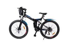 Lade das Bild in den Galerie-Viewer, MTB E-Mountainbike 26" Klapprad Elektrofahrrad, Alu 250W 10,4Ah 36V 21Gang Myatu
