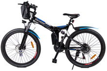 Lade das Bild in den Galerie-Viewer, MTB E-Mountainbike 26" Klapprad Elektrofahrrad, Alu 250W 10,4Ah 36V 21Gang Myatu