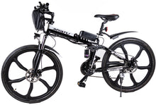 Load image into Gallery viewer, Myatu 26&quot; E-Mountainbike, Klapprad Damen Herren Elektrofahrrad, 21 Gang Shimano
