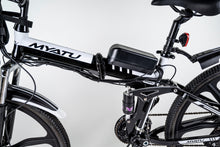 Load image into Gallery viewer, Myatu 26&quot; E-Mountainbike, Klapprad Damen Herren Elektrofahrrad, 21 Gang Shimano
