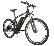 Load image into Gallery viewer, MYATU 26 Zoll Ebike E-Mountainbike &amp;Elektrofahrrad , 250W 36V Motor, Pedelec mit 21 Gänge für Damen und Herren Schwarz Rot Weiss
