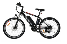 Load image into Gallery viewer, MYATU 26 Zoll Ebike E-Mountainbike &amp;Elektrofahrrad , 250W 36V Motor, Pedelec mit 21 Gänge für Damen und Herren Schwarz Rot Weiss
